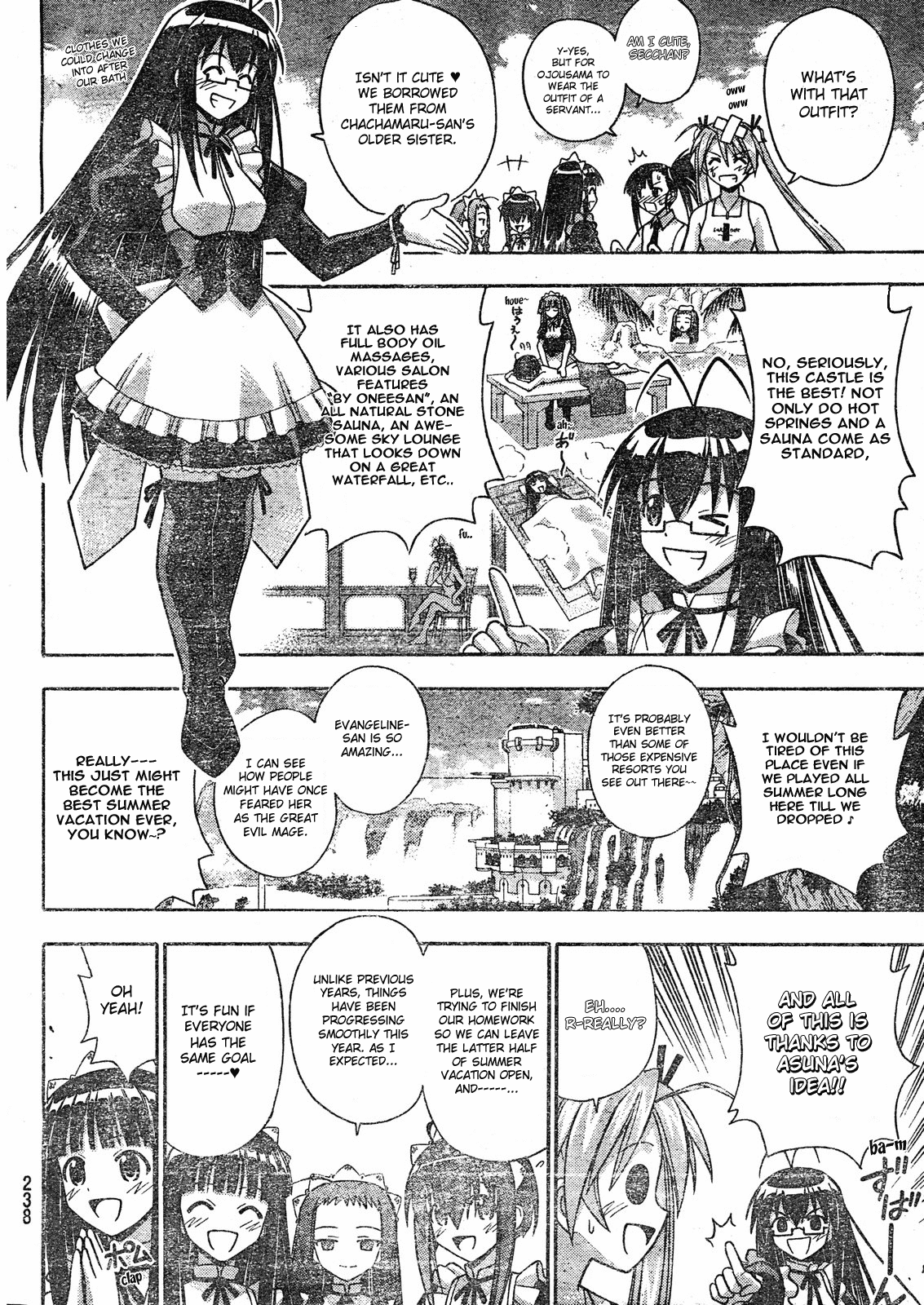 Mahou Sensei Negima! Chapter 170 page 11 - Chapter 170: Outragous Club President Appointment Test