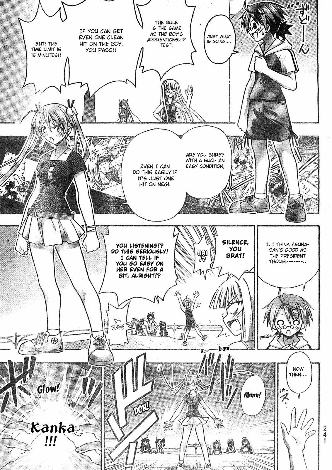 Mahou Sensei Negima! Chapter 170 page 14 - Chapter 170: Outragous Club President Appointment Test