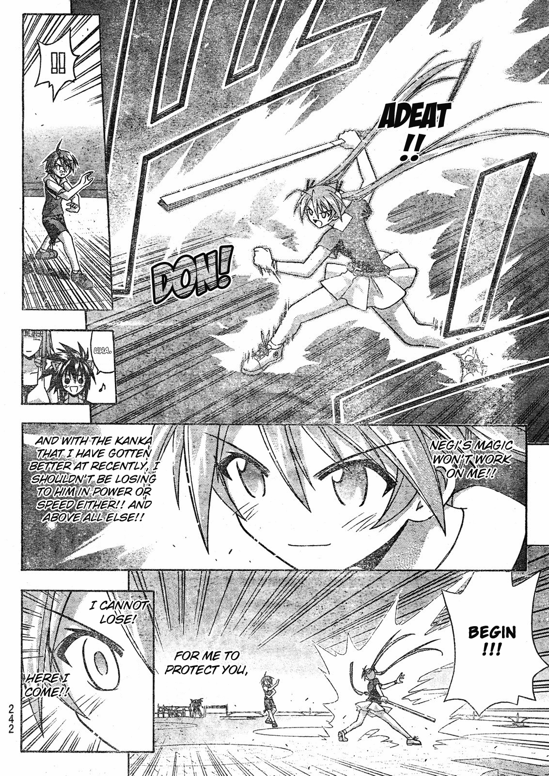 Mahou Sensei Negima! Chapter 170 page 15 - Chapter 170: Outragous Club President Appointment Test