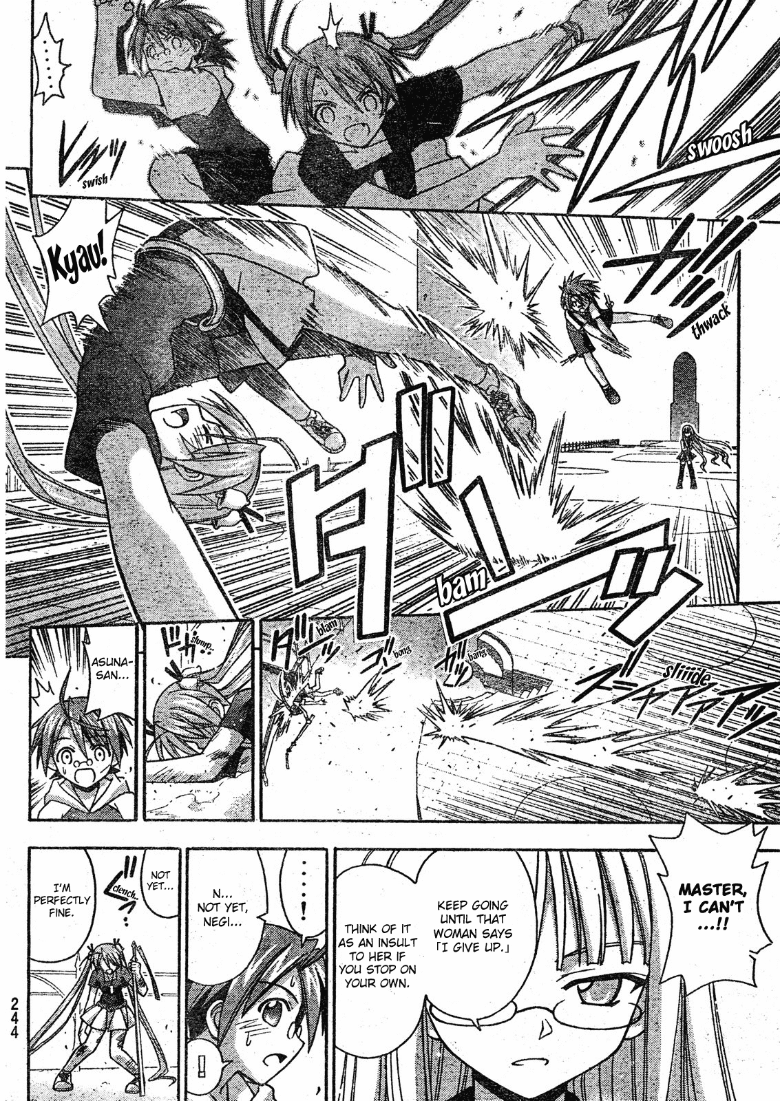 Mahou Sensei Negima! Chapter 170 page 17 - Chapter 170: Outragous Club President Appointment Test