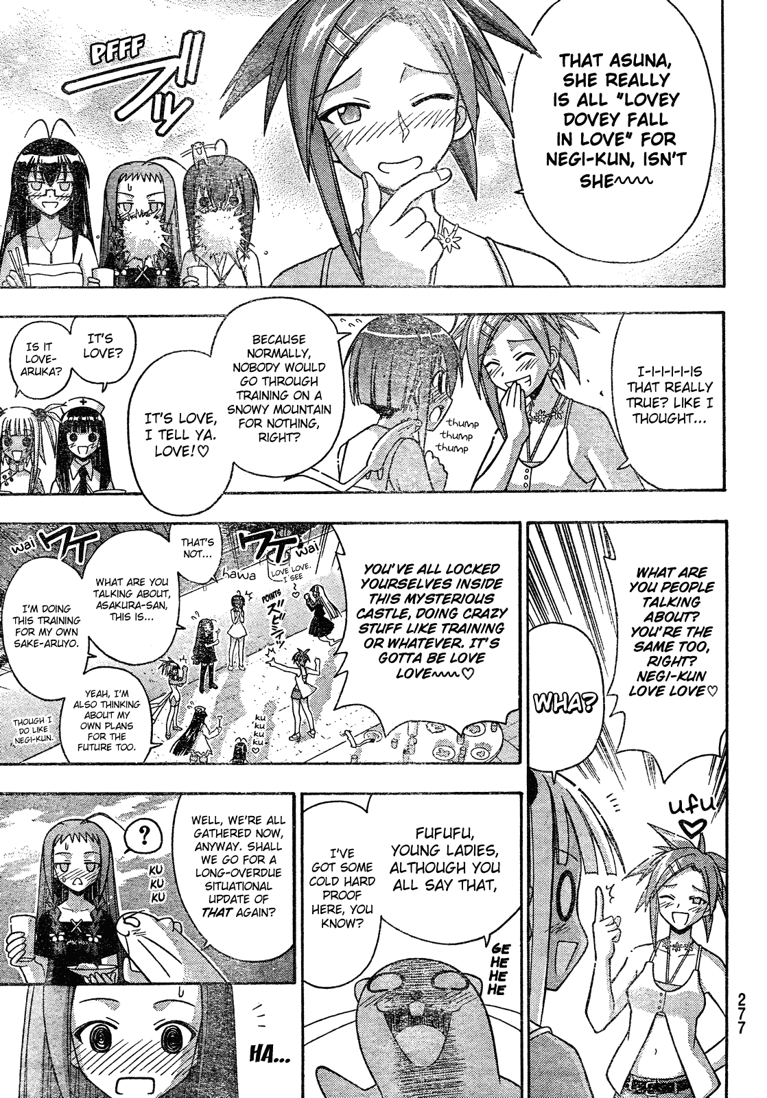 Mahou Sensei Negima! Chapter 173 page 10 - Chapter 173: Endless Death Study ♡