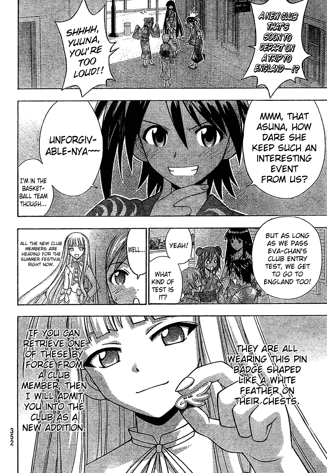 Mahou Sensei Negima! Chapter 176 page 16 - Chapter 176: Club Negima (Temporary Name) Growing in Numbers ♡
