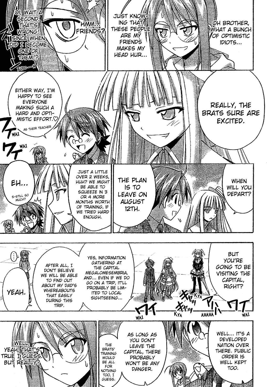 Mahou Sensei Negima! Chapter 176 page 5 - Chapter 176: Club Negima (Temporary Name) Growing in Numbers ♡