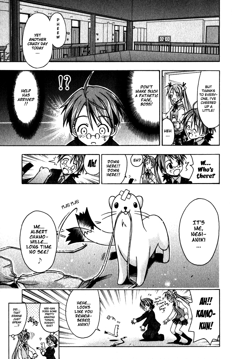 Mahou Sensei Negima! Chapter 18 page 19 - Chapter 18: The Arrival of a Small Helper, Maybe(HQ)
