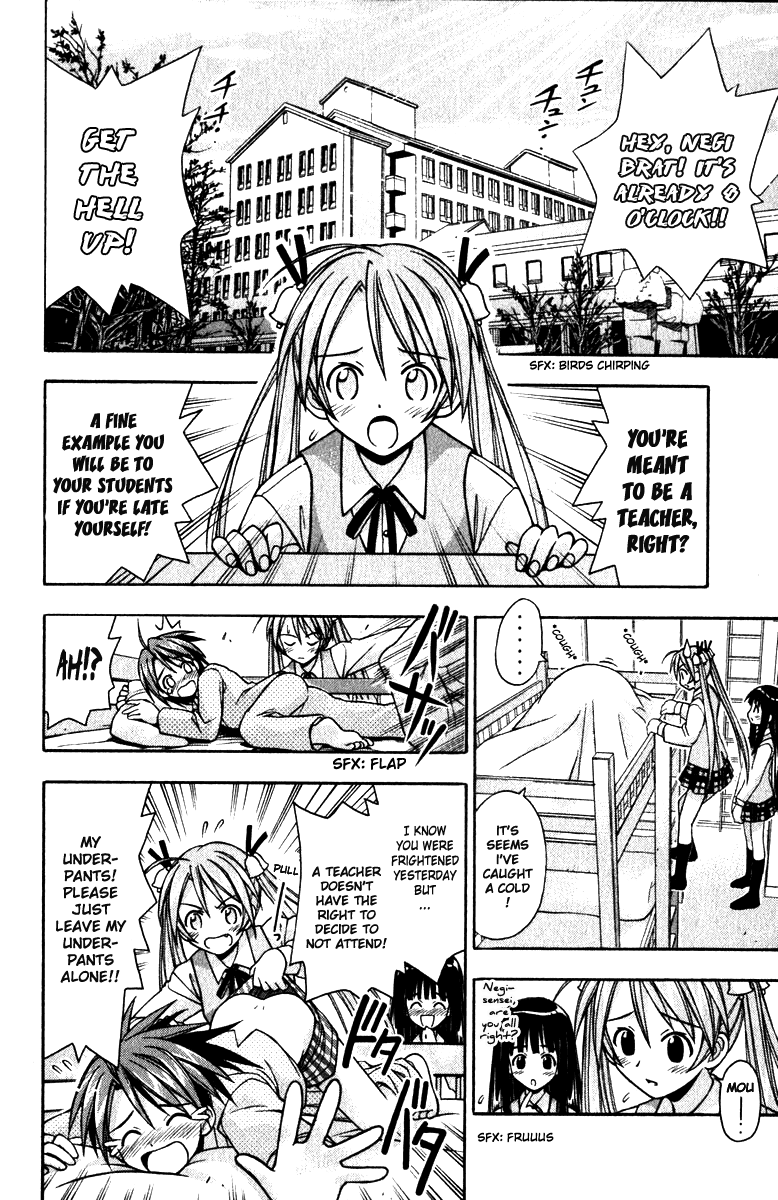 Mahou Sensei Negima! Chapter 18 page 2 - Chapter 18: The Arrival of a Small Helper, Maybe(HQ)
