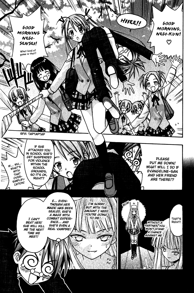 Mahou Sensei Negima! Chapter 18 page 3 - Chapter 18: The Arrival of a Small Helper, Maybe(HQ)