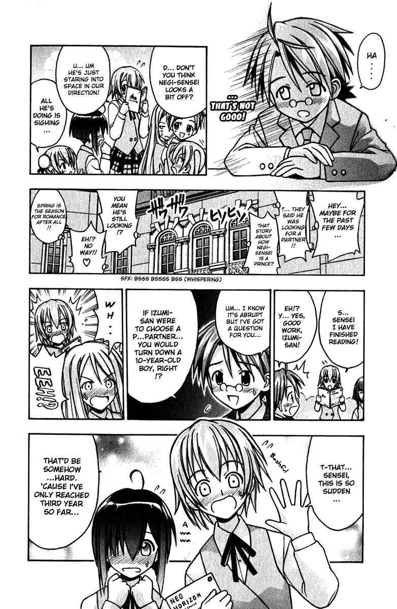 Mahou Sensei Negima! Chapter 18 page 6 - Chapter 18: The Arrival of a Small Helper, Maybe(HQ)
