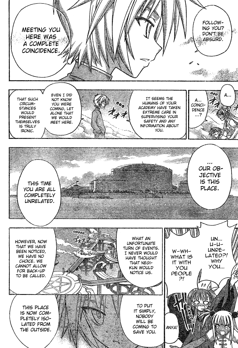 Mahou Sensei Negima! Chapter 187 page 14 - Chapter 187: Fate Causes a Catastrophe