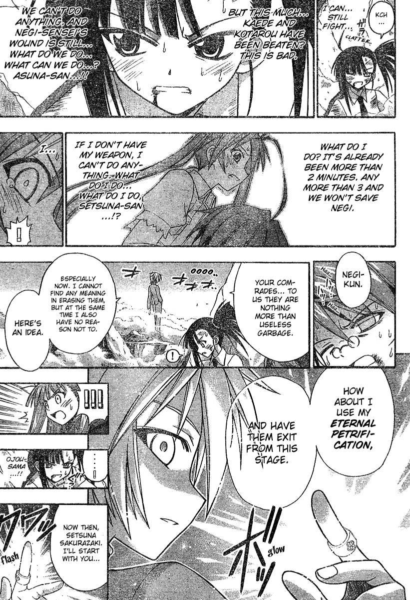 Mahou Sensei Negima! Chapter 187 page 15 - Chapter 187: Fate Causes a Catastrophe