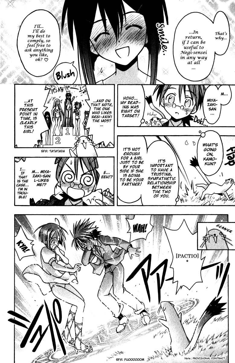 Mahou Sensei Negima! Chapter 19 page 12 - Chapter 19: The Oath of Men (Or Something like That...)