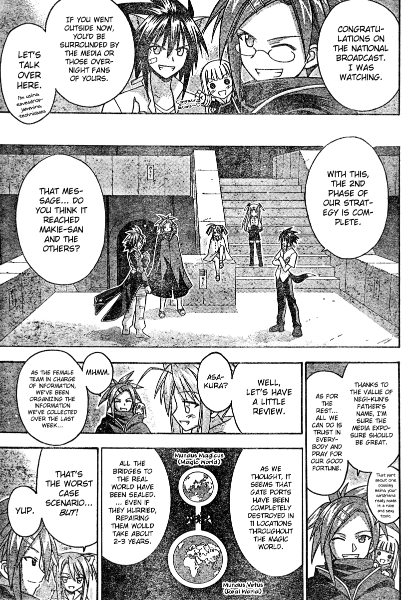 Mahou Sensei Negima! Chapter 197 page 9 - Chapter 197: Project: One Stone, Three Birds ♡