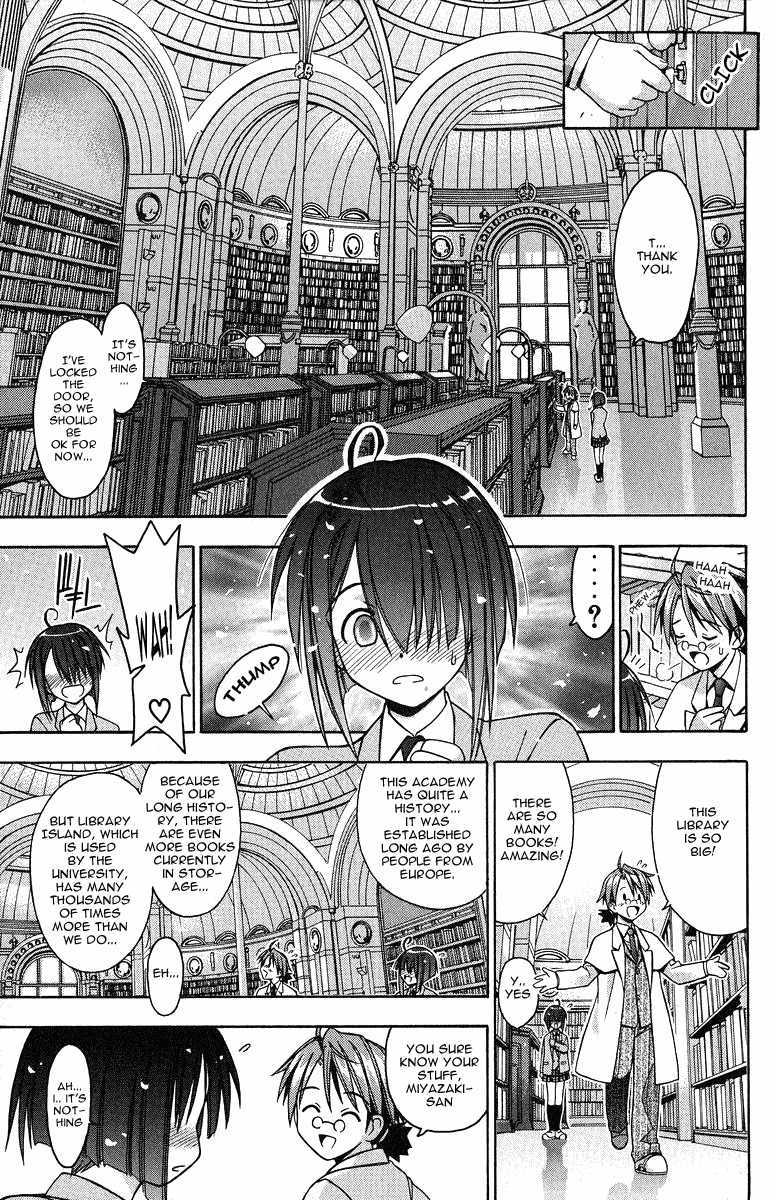 Mahou Sensei Negima! Chapter 2 page 21 - Chapter 2: A heart-thumping close call in the library