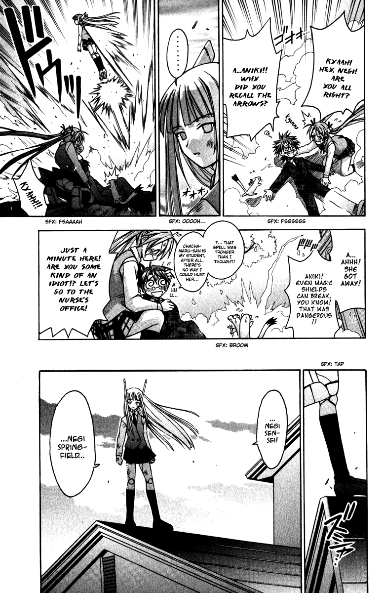 Mahou Sensei Negima! Chapter 20 page 19 - Chapter 20: Eh! A Contract With Asuna! (HQ)