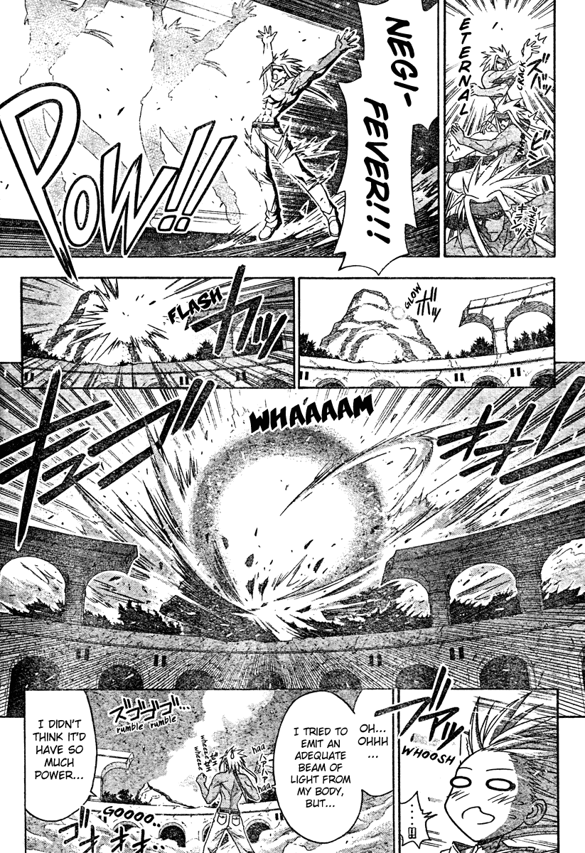 Mahou Sensei Negima! Chapter 201 page 17 - Chapter 201: A New Master / Disciple Combo Is Born ♡