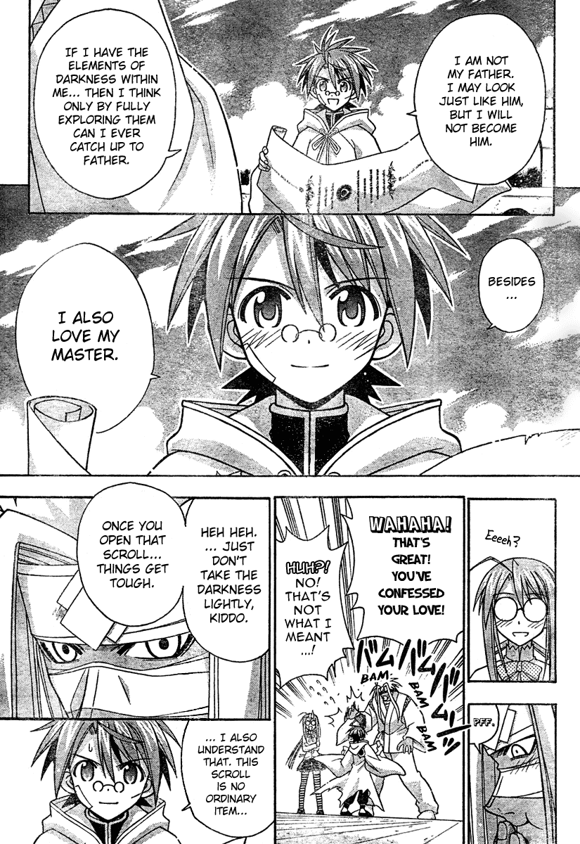 Mahou Sensei Negima! Chapter 205 page 14 - Chapter 205: Father's Path or Master's Path!?