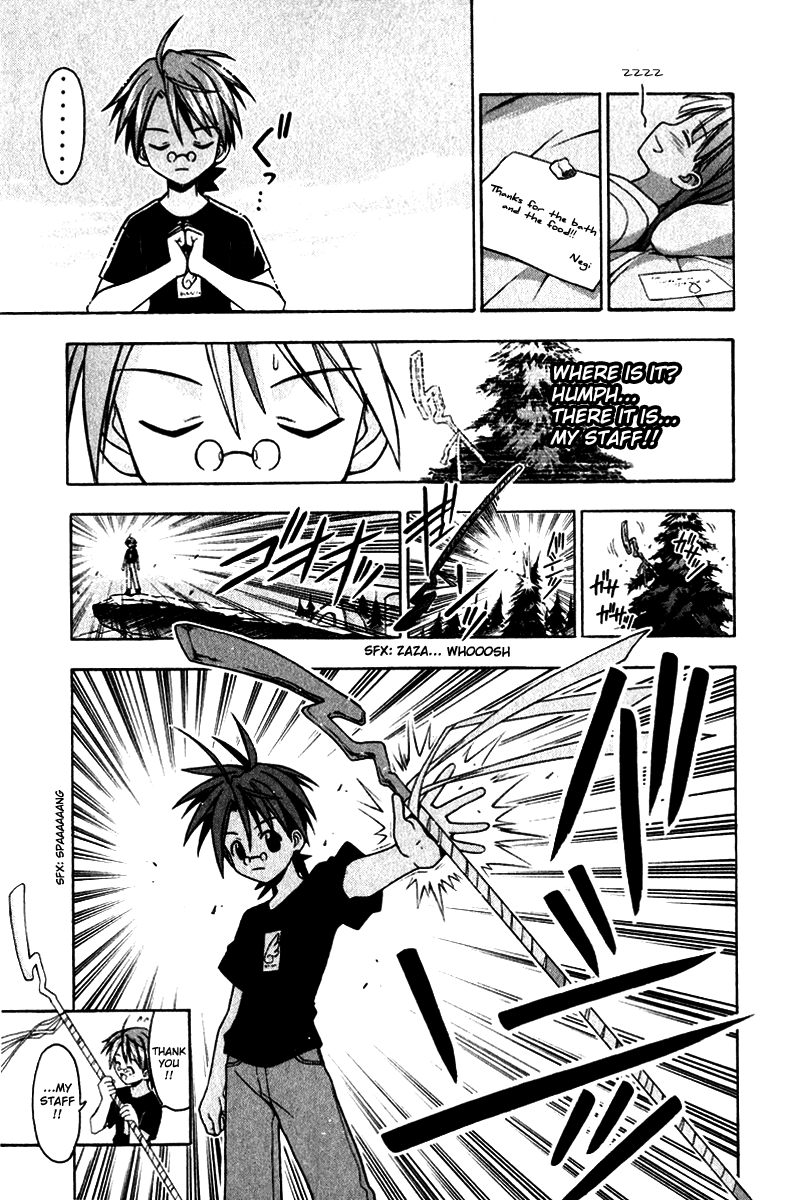 Mahou Sensei Negima! Chapter 21 page 17 - Chapter 21: It's Training Degozaru ♪ (HQ)