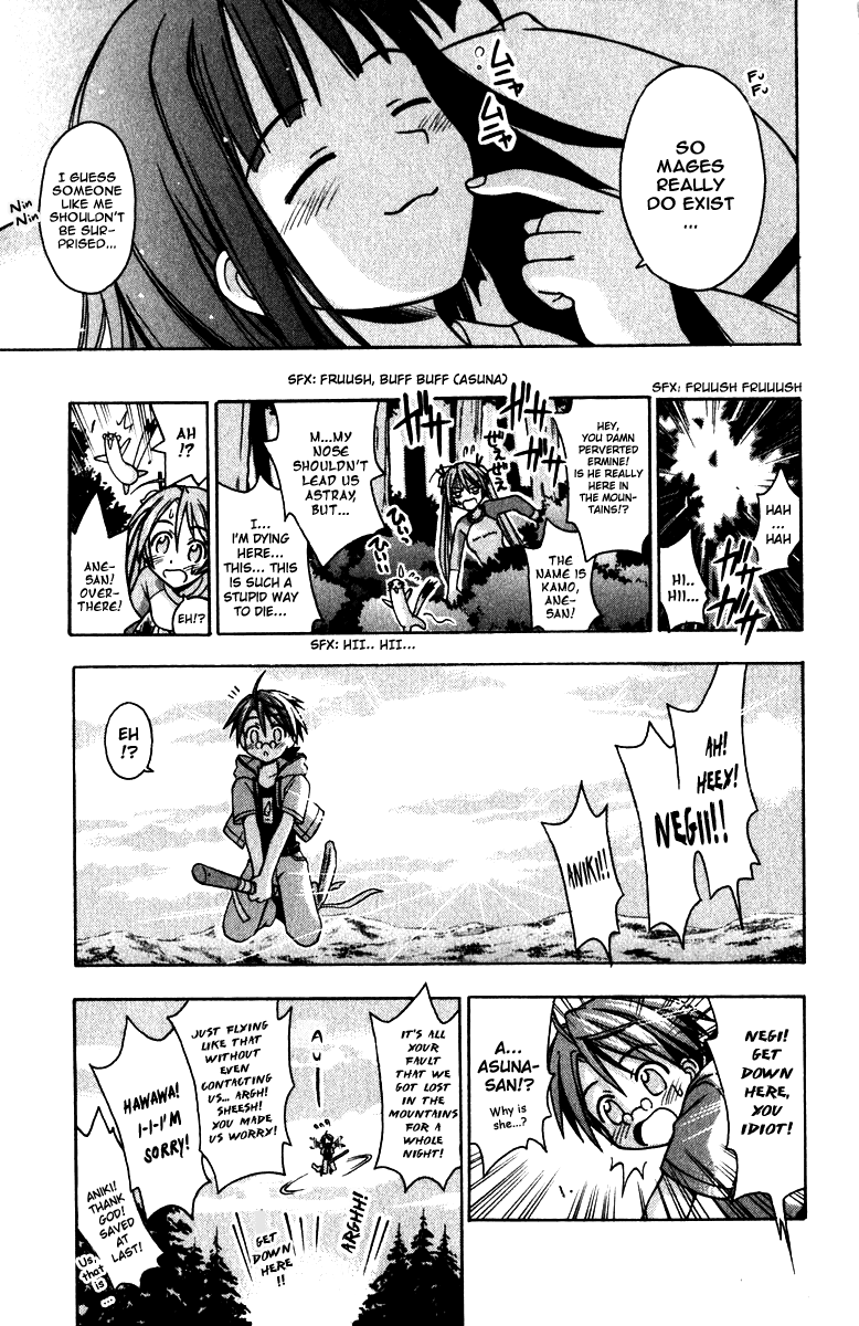 Mahou Sensei Negima! Chapter 21 page 19 - Chapter 21: It's Training Degozaru ♪ (HQ)