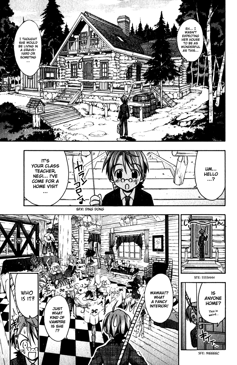 Mahou Sensei Negima! Chapter 22 page 5 - Chapter 22: Negi Dreams!! (HQ)