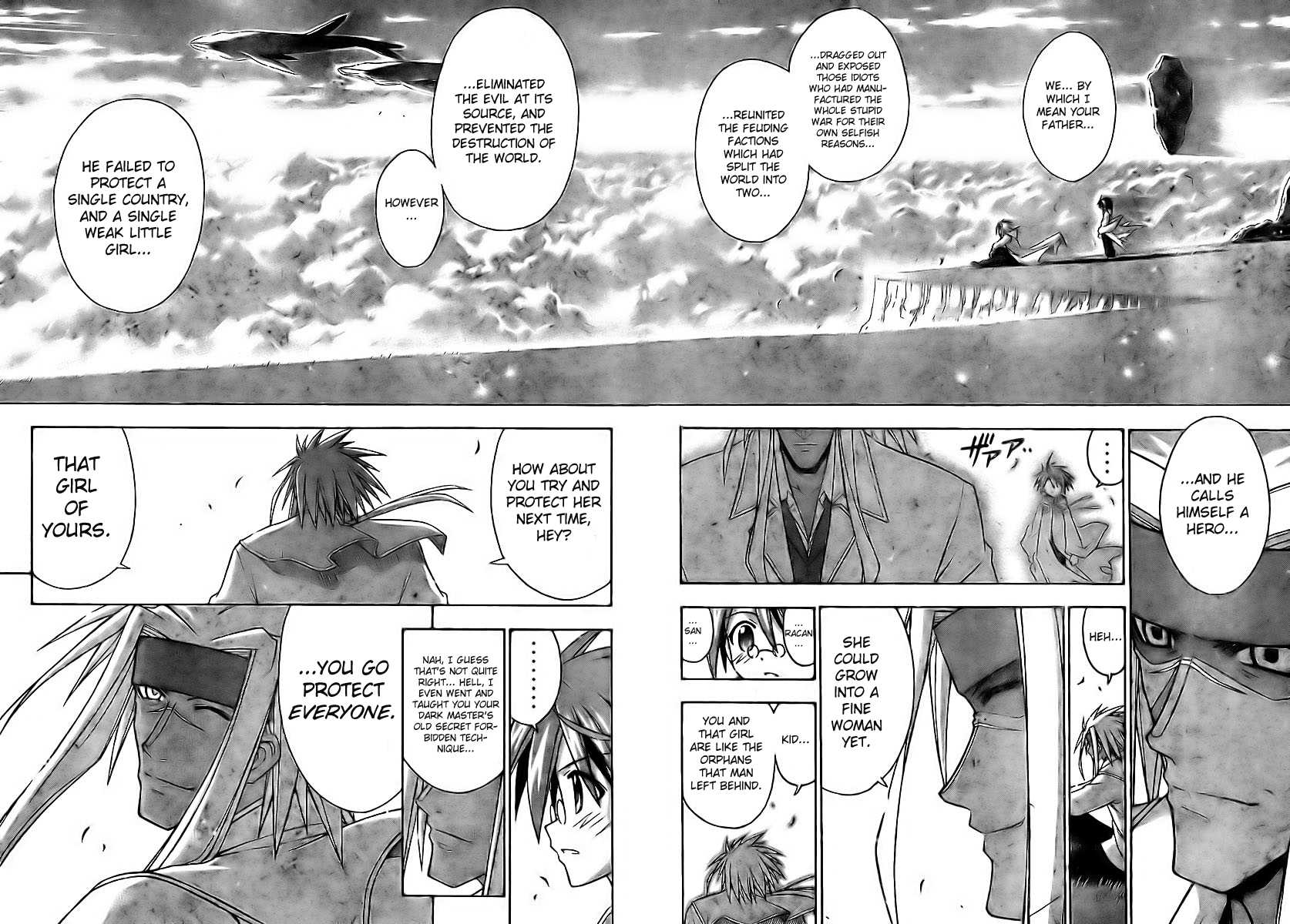 Mahou Sensei Negima! Chapter 220 page 14 - Chapter 220: The Hearts of the Negima Club Are One!