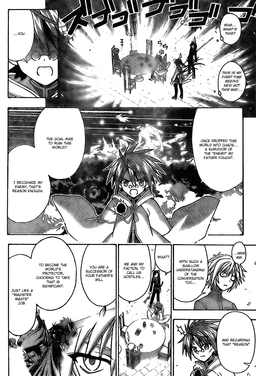 Mahou Sensei Negima! Chapter 222 page 14 - Chapter 222: Negi vs. Fate