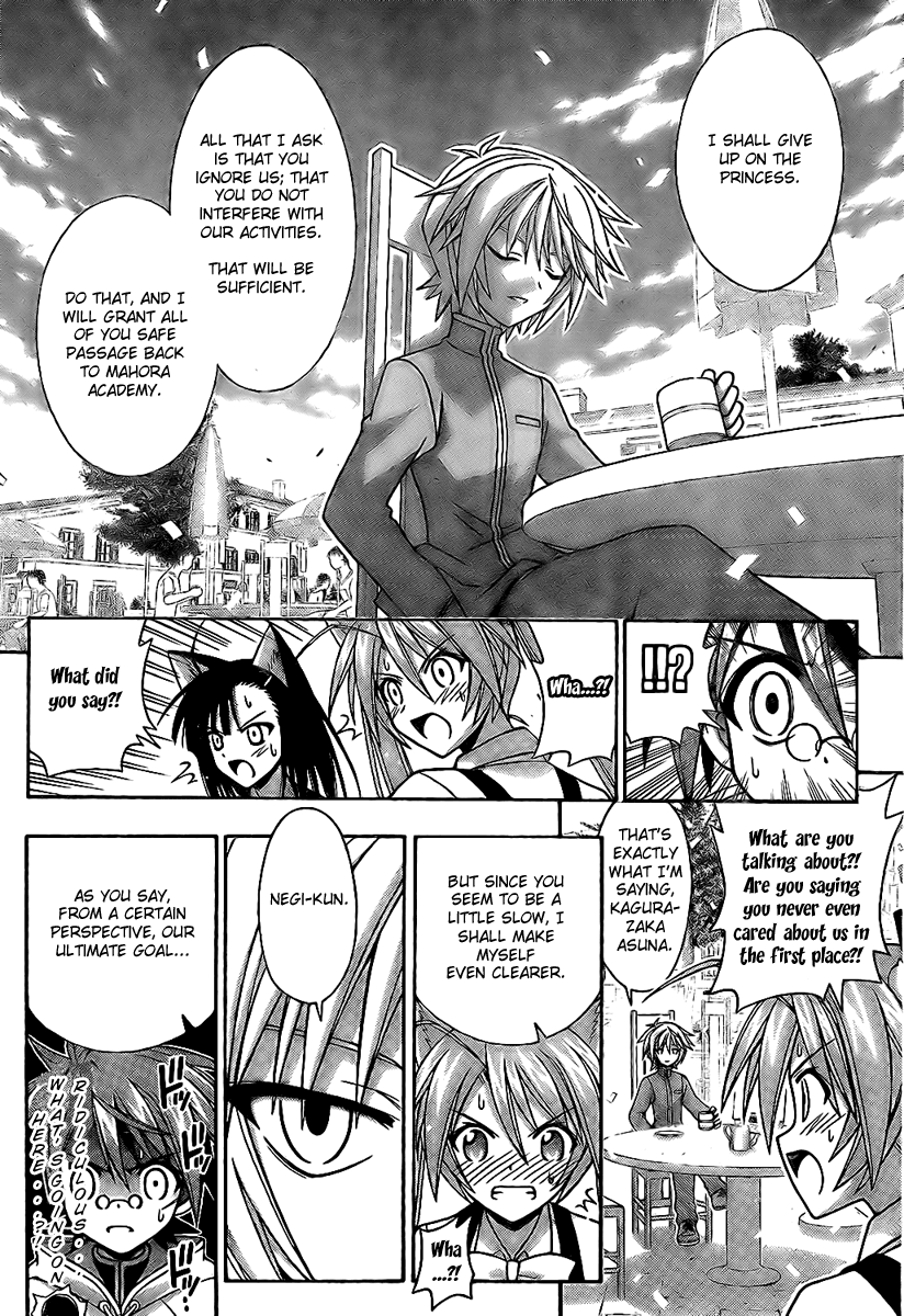 Mahou Sensei Negima! Chapter 223 page 15 - Chapter 223: Negi's Party vs. Fate's Party