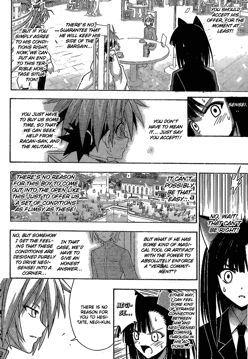 Mahou Sensei Negima! Chapter 223 page 17 - Chapter 223: Negi's Party vs. Fate's Party