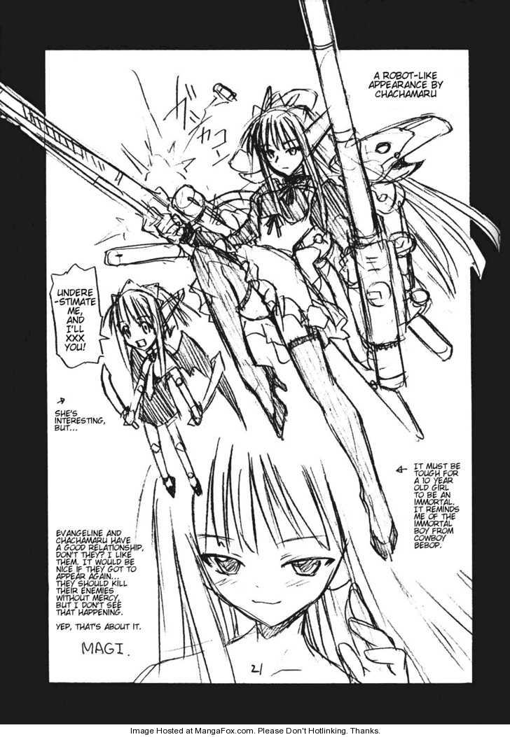 Mahou Sensei Negima! Chapter 227.5 page 21 - Chapter 227.5: Extra: Negima no Kabe