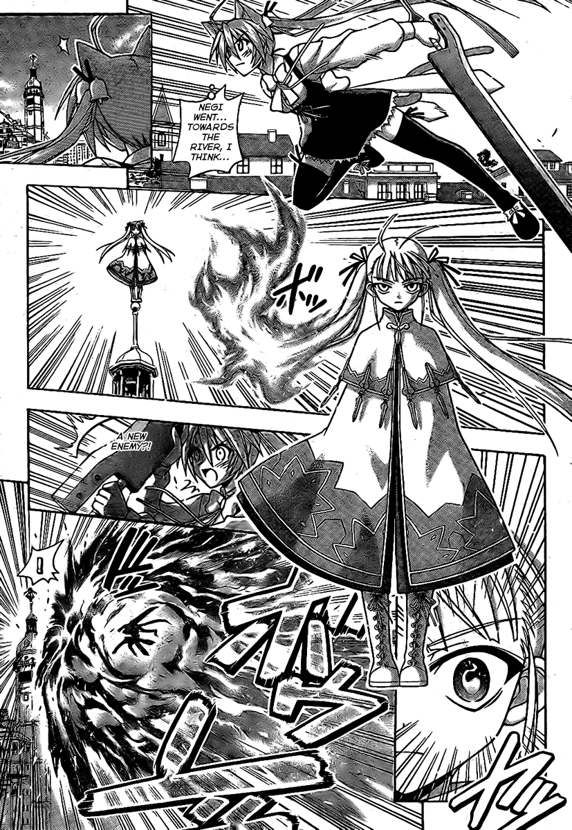 Mahou Sensei Negima! Chapter 227 page 11 - Chapter 227: All Out Showdown!! Negi's Party vs. Fate's Party