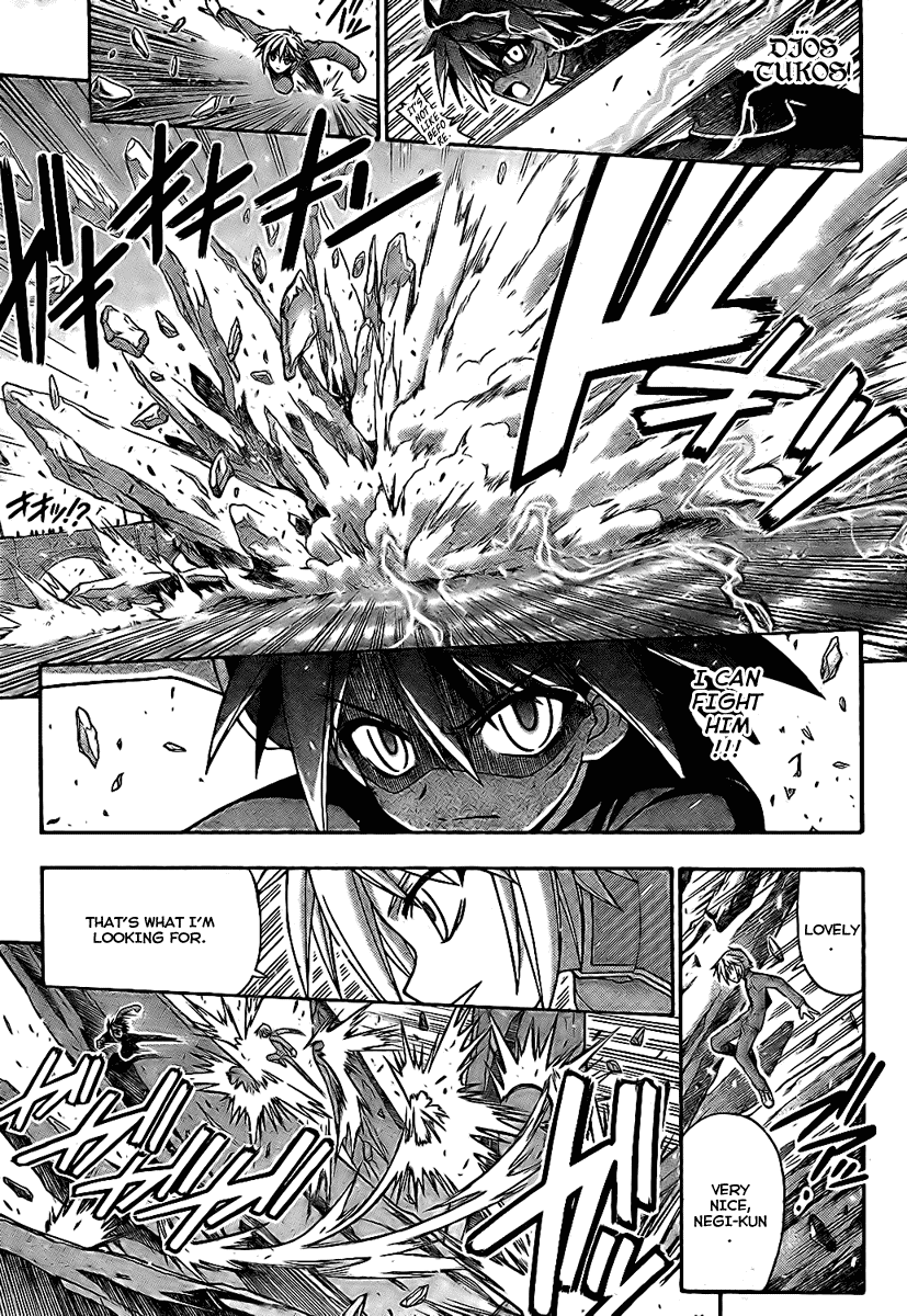 Mahou Sensei Negima! Chapter 227 page 15 - Chapter 227: All Out Showdown!! Negi's Party vs. Fate's Party
