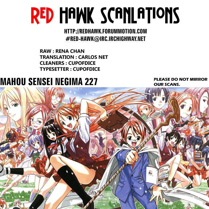 Mahou Sensei Negima! Chapter 227 page 20 - Chapter 227: All Out Showdown!! Negi's Party vs. Fate's Party