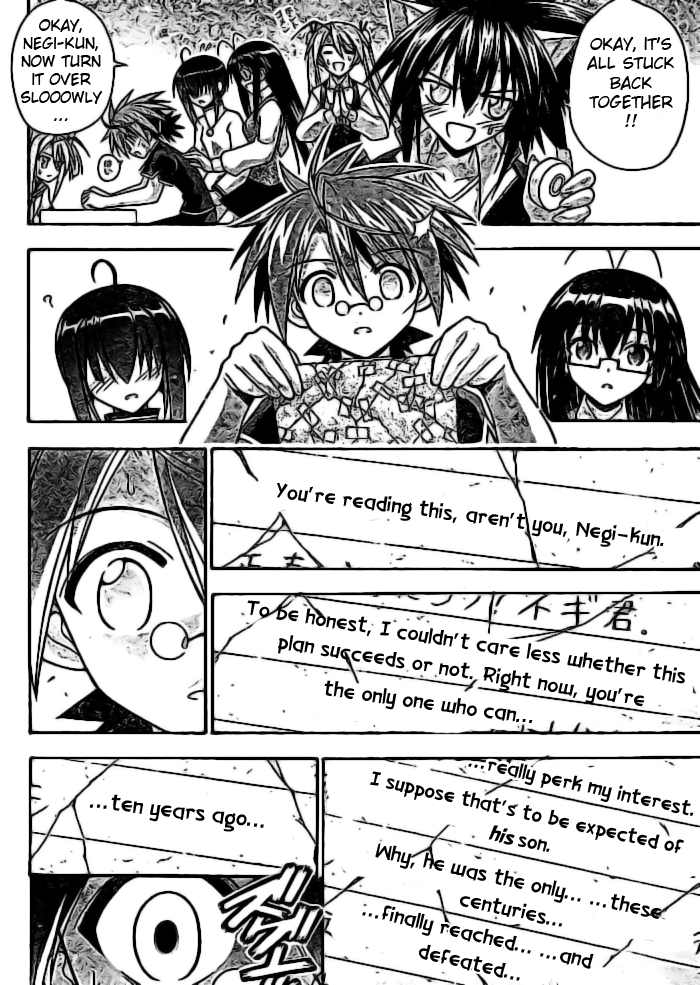 Mahou Sensei Negima! Chapter 229 page 14 - Chapter 229: Fate's True Colors!
