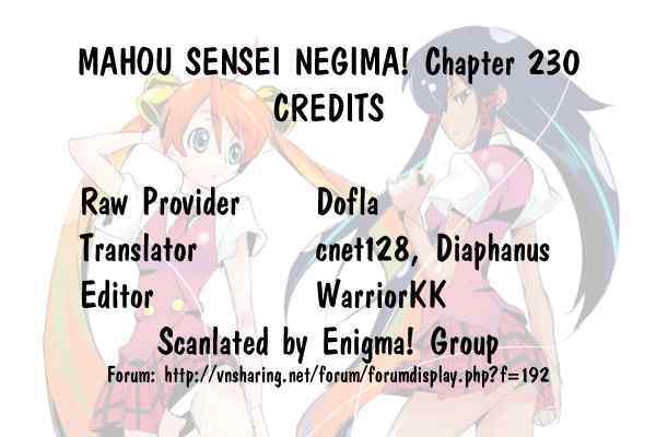Mahou Sensei Negima! Chapter 230 page 19 - Chapter 230: EP1: 'Rakan Sets Out ♡'