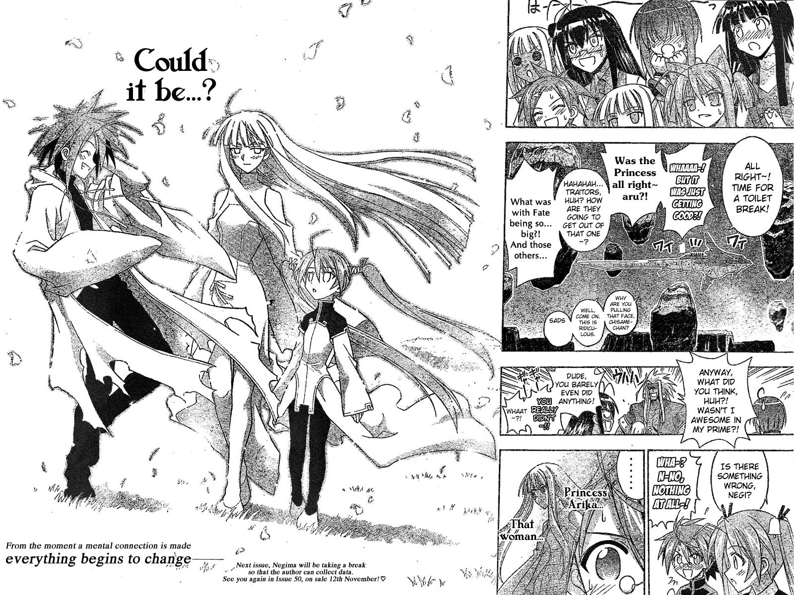 Mahou Sensei Negima! Chapter 231 page 16 - Chapter 231: EP1: 'Rakan Sets Out ♡' - Continued