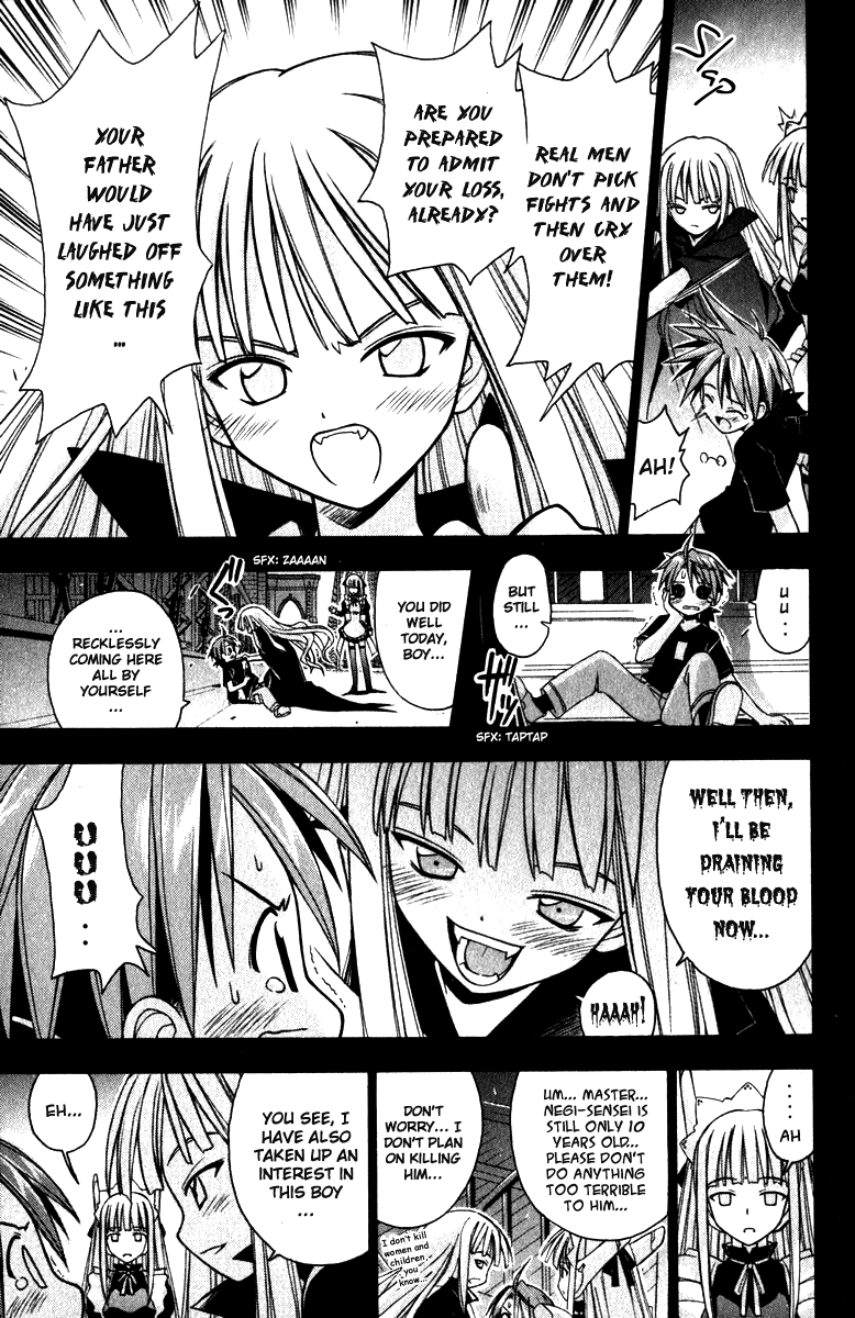 Mahou Sensei Negima! Chapter 24 page 14 - Chapter 24: The Great Academy District Blackout Operation! (Part 2) (HQ)