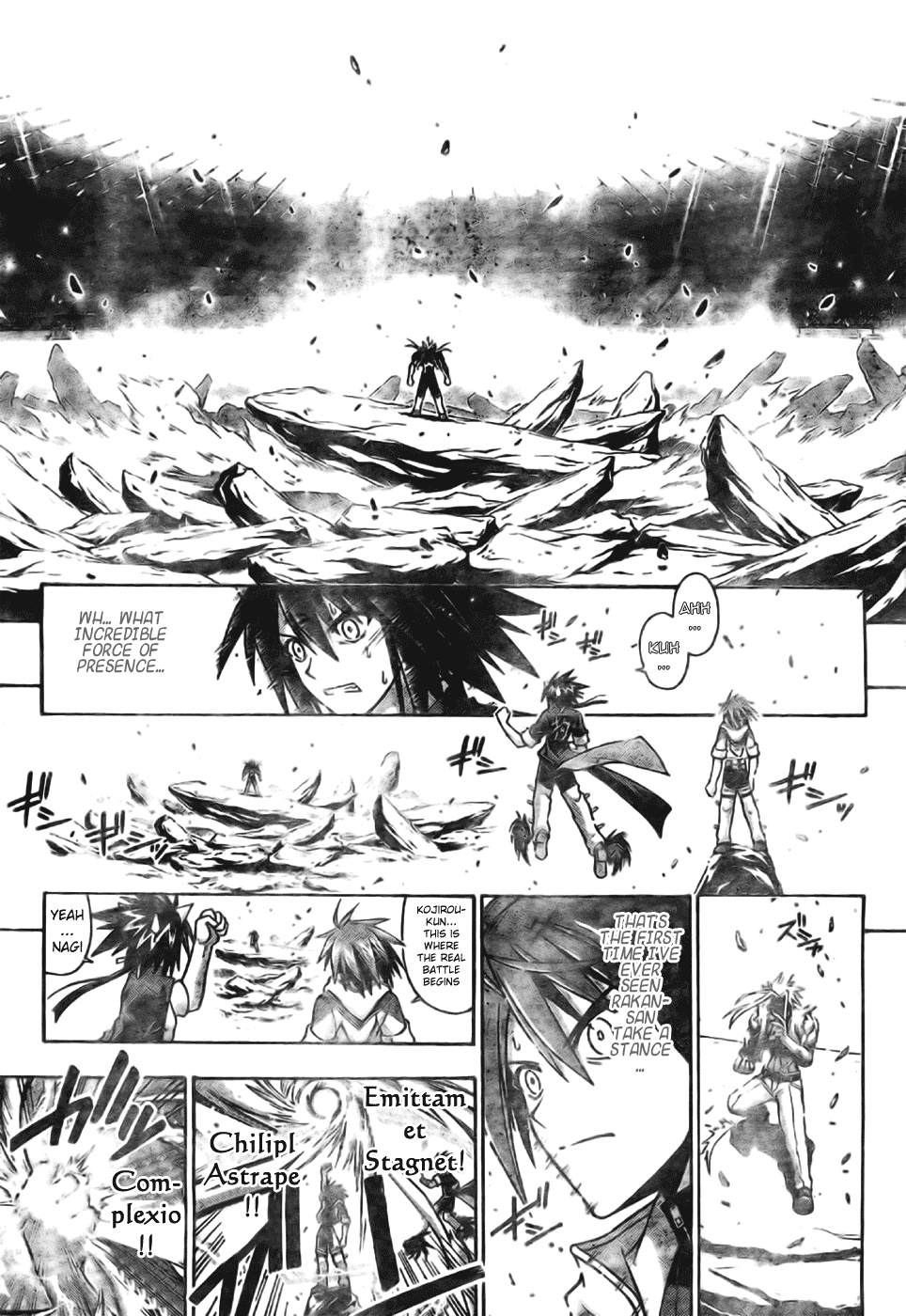 Mahou Sensei Negima! Chapter 243 page 14 - Chapter 243: Rakan, 120%!!