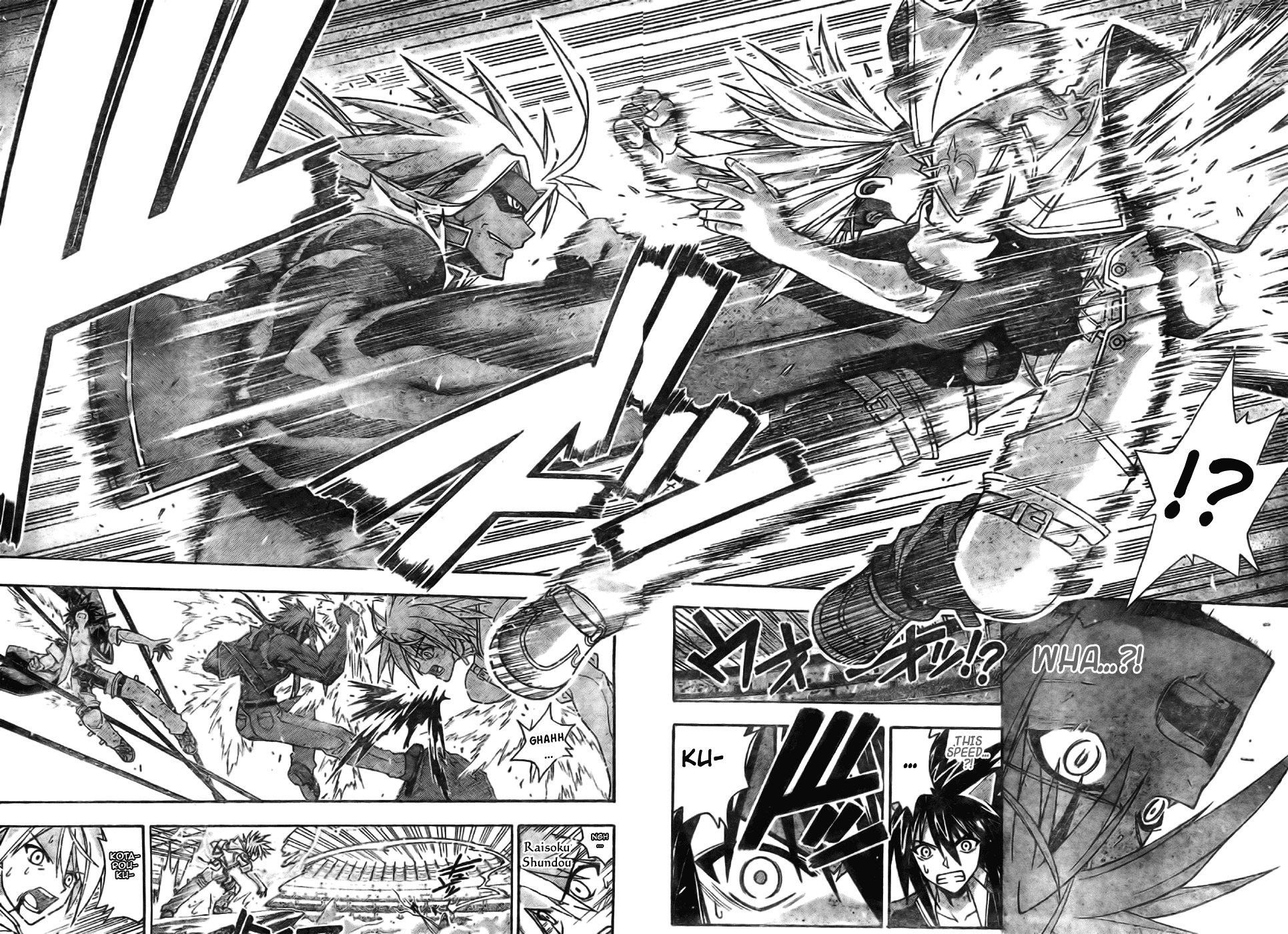 Mahou Sensei Negima! Chapter 243 page 15 - Chapter 243: Rakan, 120%!!