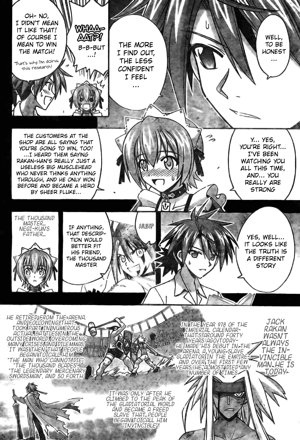 Mahou Sensei Negima! Chapter 243 page 5 - Chapter 243: Rakan, 120%!!