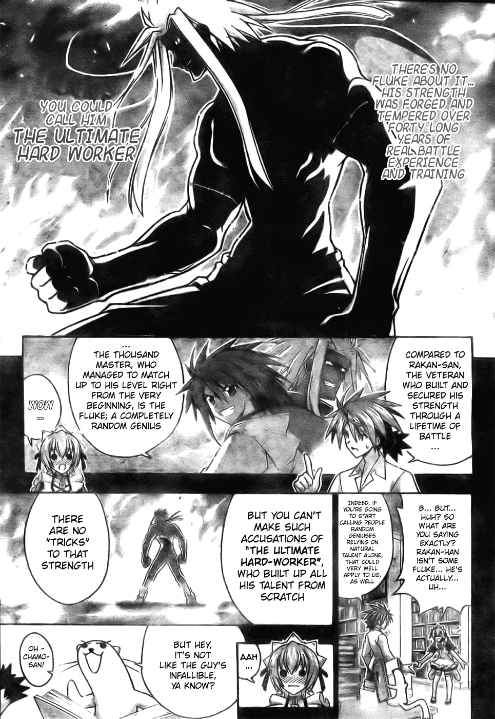 Mahou Sensei Negima! Chapter 243 page 6 - Chapter 243: Rakan, 120%!!