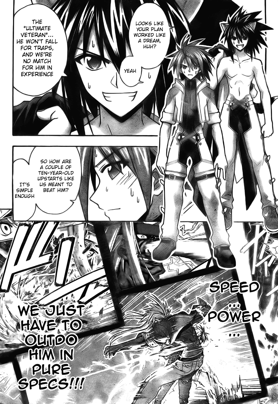 Mahou Sensei Negima! Chapter 243 page 9 - Chapter 243: Rakan, 120%!!