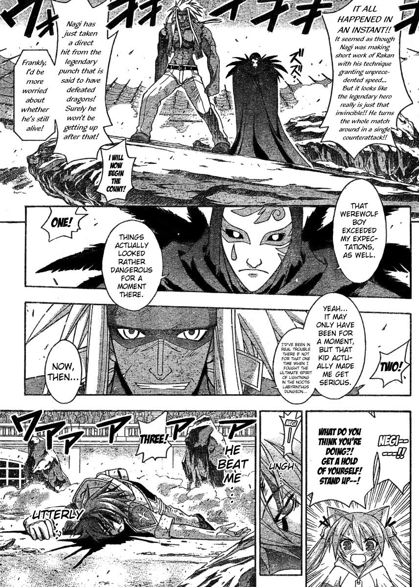 Mahou Sensei Negima! Chapter 244 page 9 - Chapter 244: Negi is Defeated!?