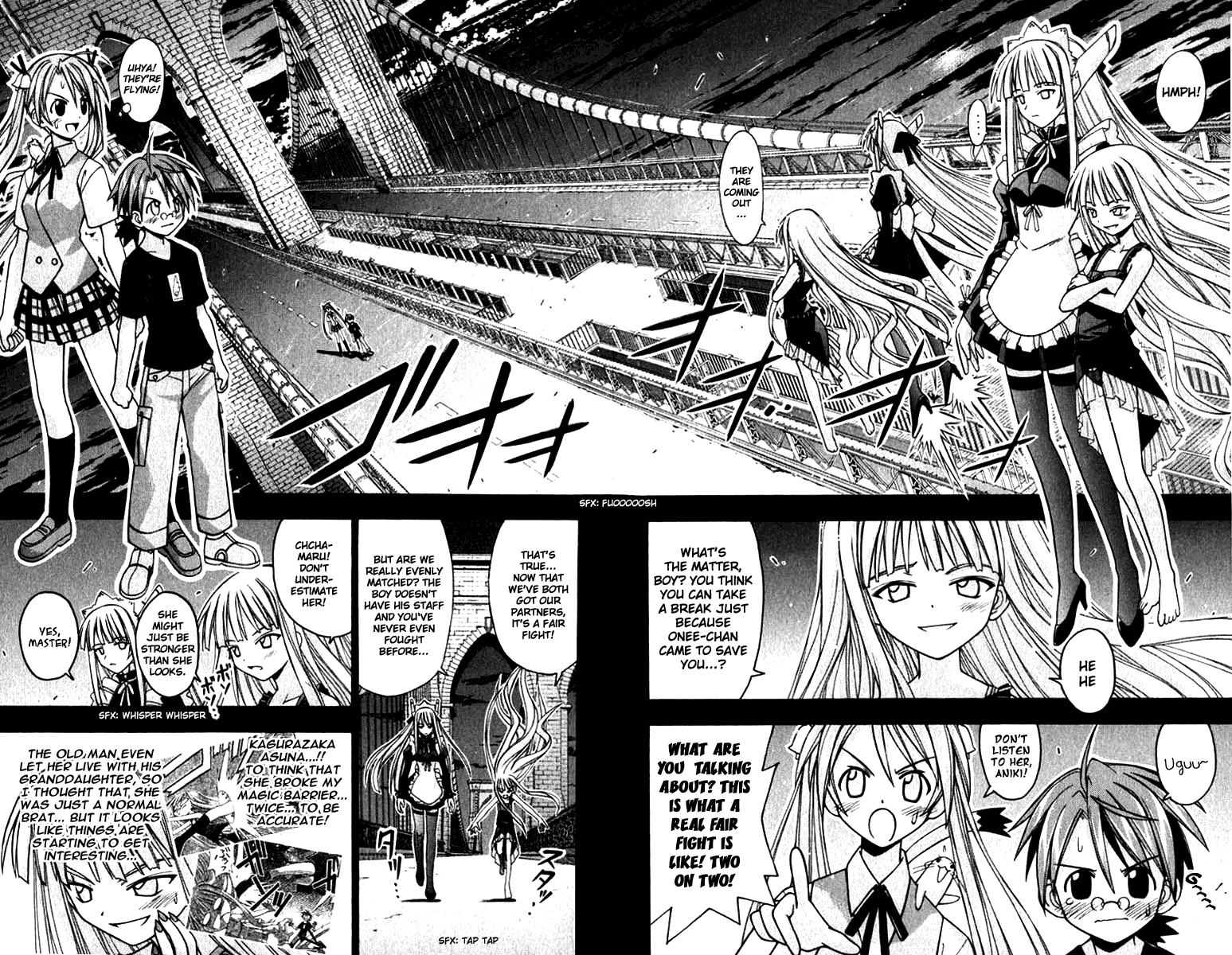 Mahou Sensei Negima! Chapter 25 page 4 - Chapter 25: The Great Academy District Blackout Operation! (Part 3) (HQ)