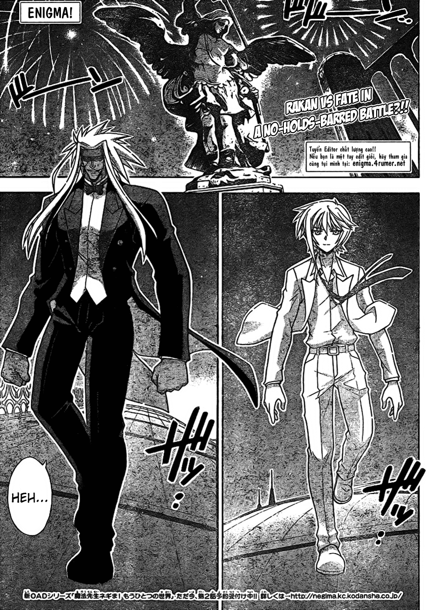 Mahou Sensei Negima! Chapter 259 page 1 - Chapter 259: Outburst!? The Top Elites of the Magical World Do Battle!