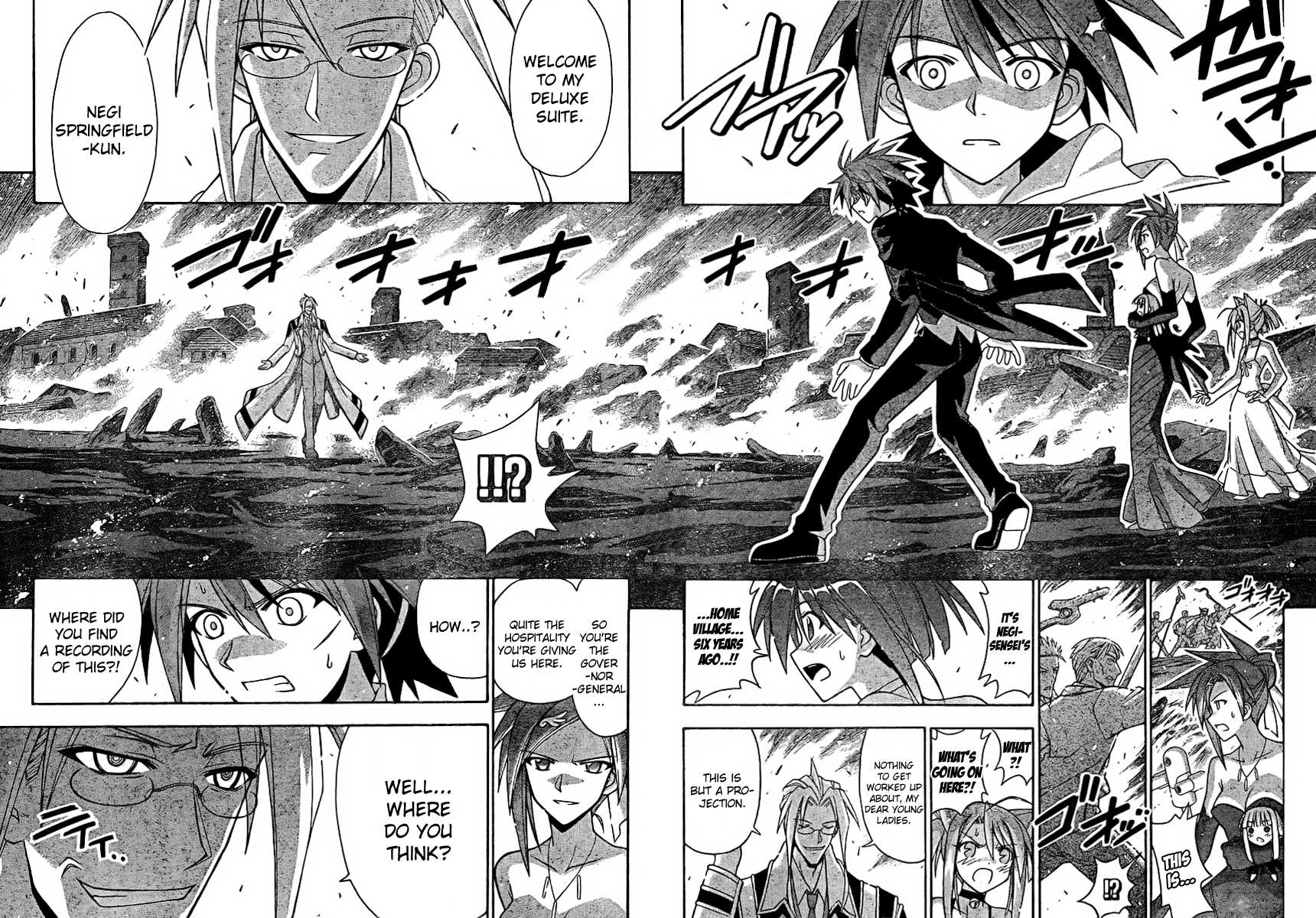 Mahou Sensei Negima! Chapter 264 page 10 - Chapter 264: The Door of Truth!!