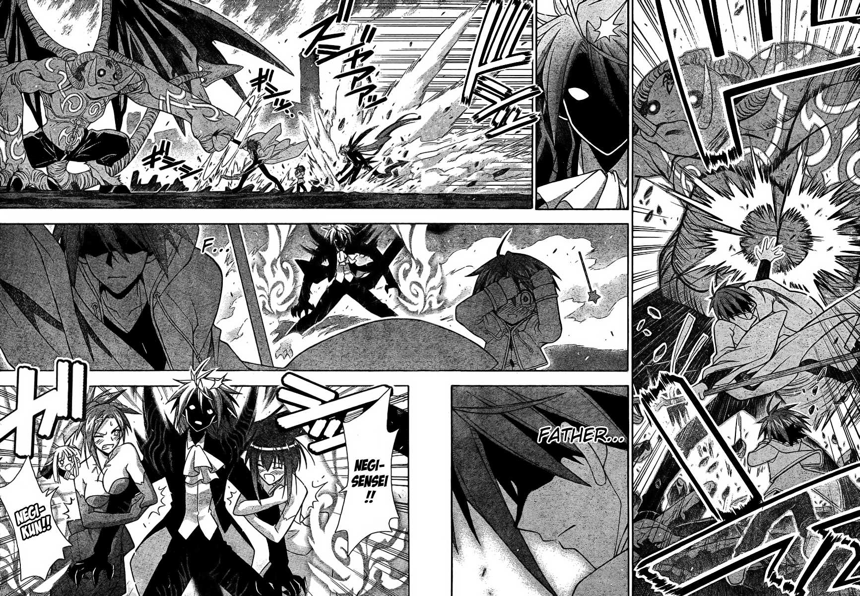 Mahou Sensei Negima! Chapter 265 page 10 - Chapter 265: Encroachment of Darkness!