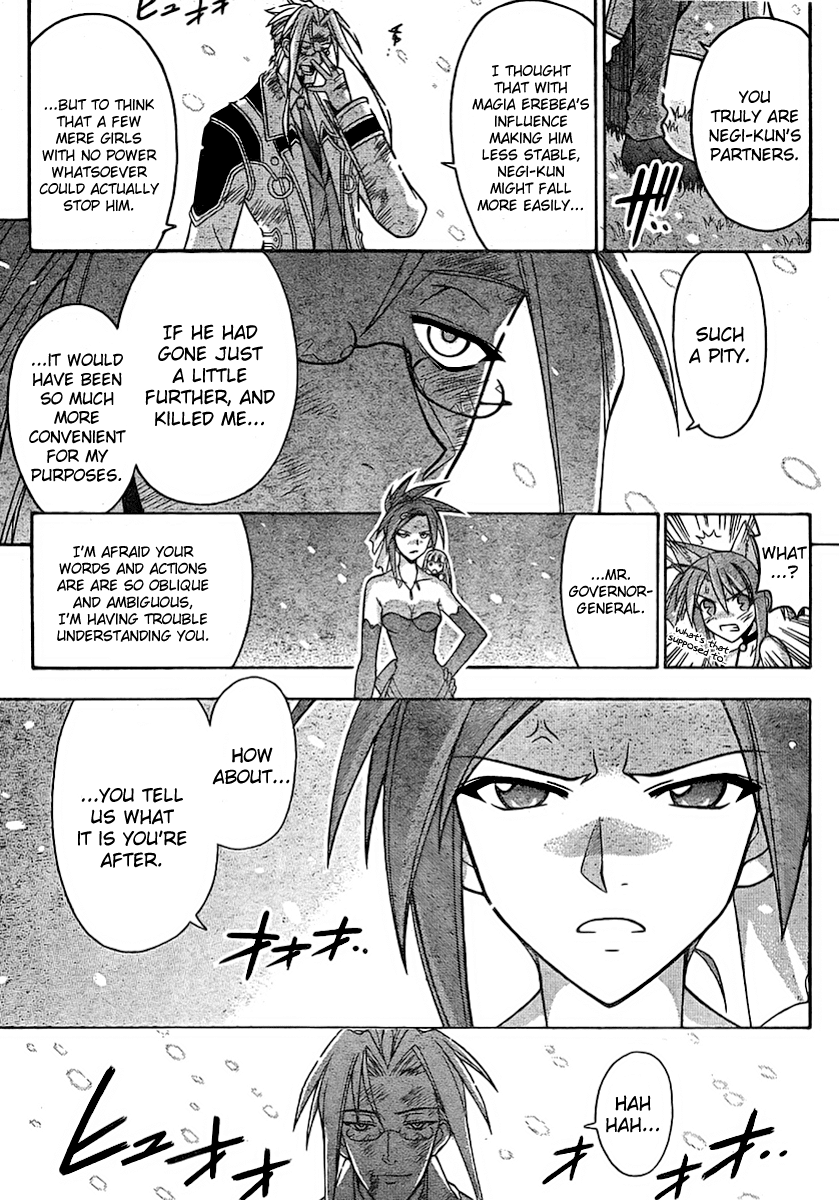 Mahou Sensei Negima! Chapter 265 page 16 - Chapter 265: Encroachment of Darkness!