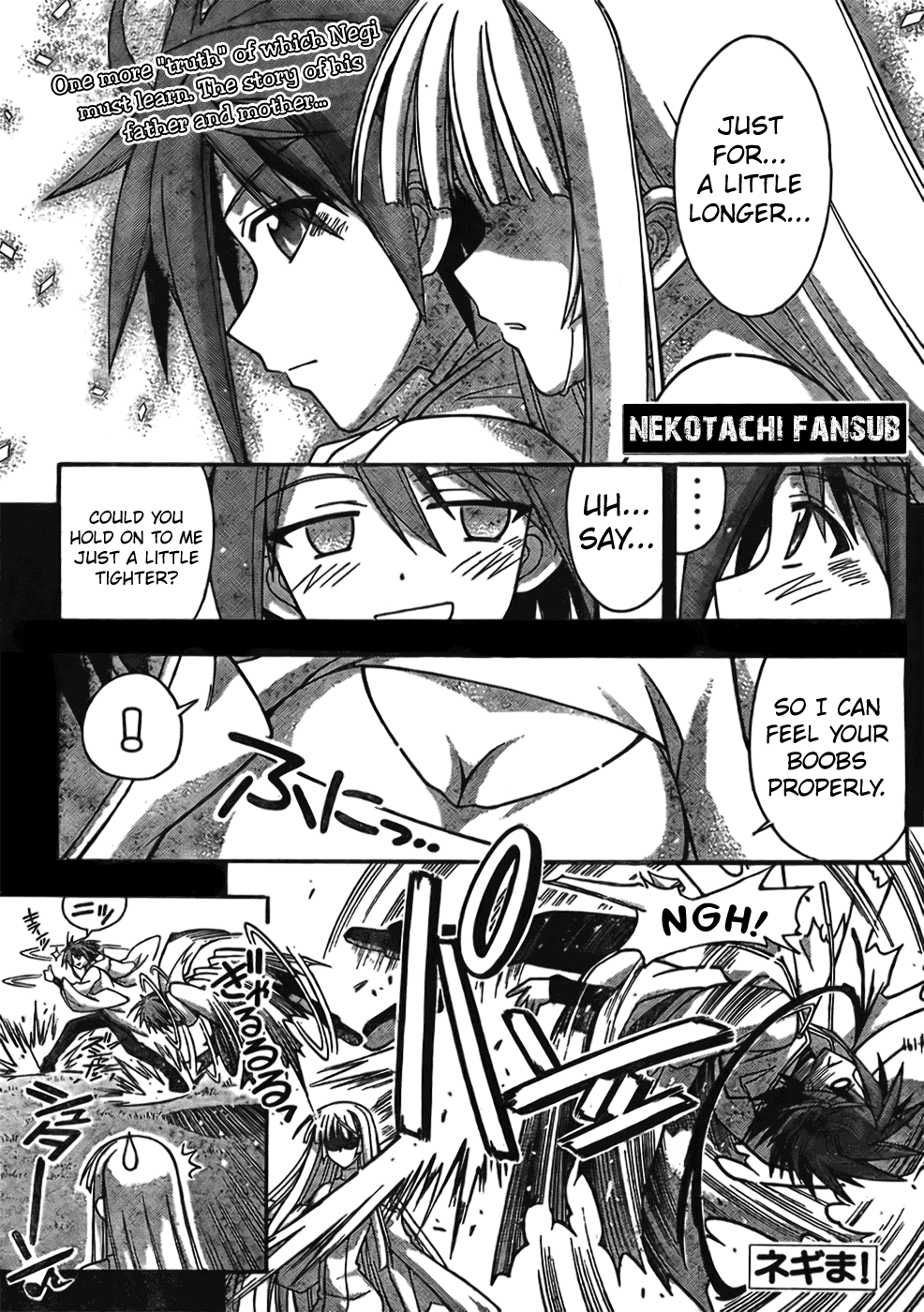 Mahou Sensei Negima! Chapter 267 page 1 - Chapter 267: Tale of a Father and a Mother's Fate