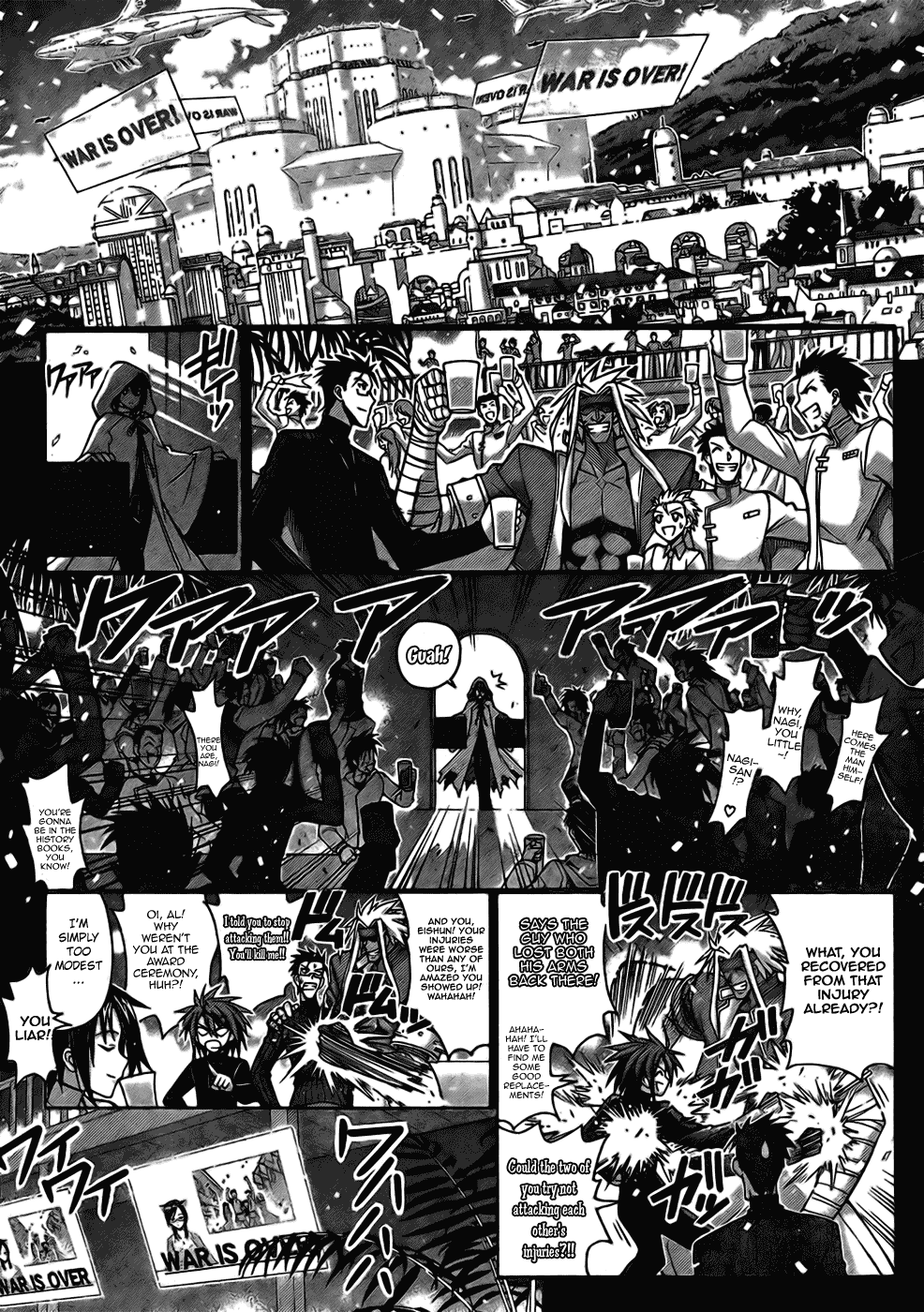 Mahou Sensei Negima! Chapter 267 page 11 - Chapter 267: Tale of a Father and a Mother's Fate