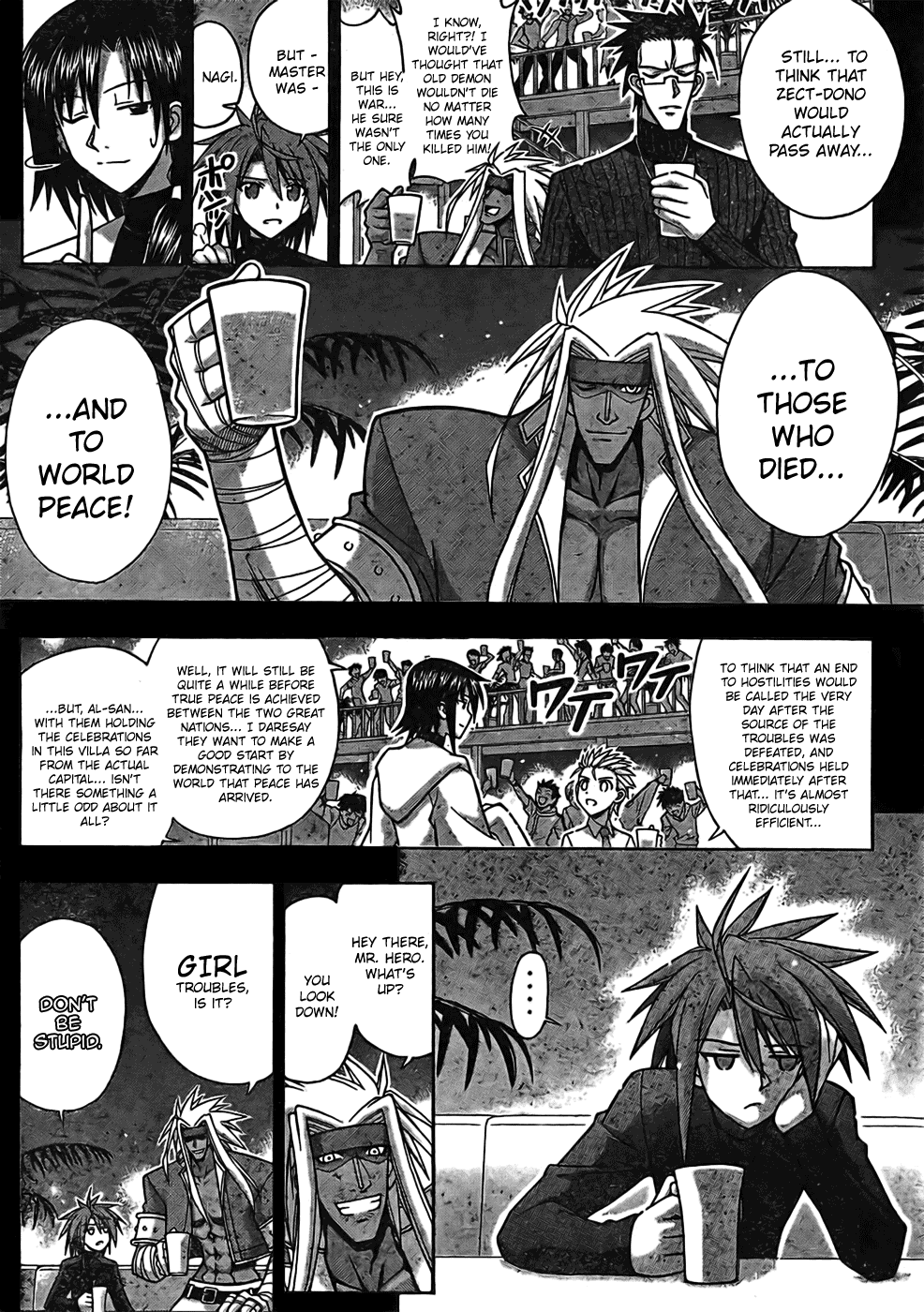 Mahou Sensei Negima! Chapter 267 page 12 - Chapter 267: Tale of a Father and a Mother's Fate