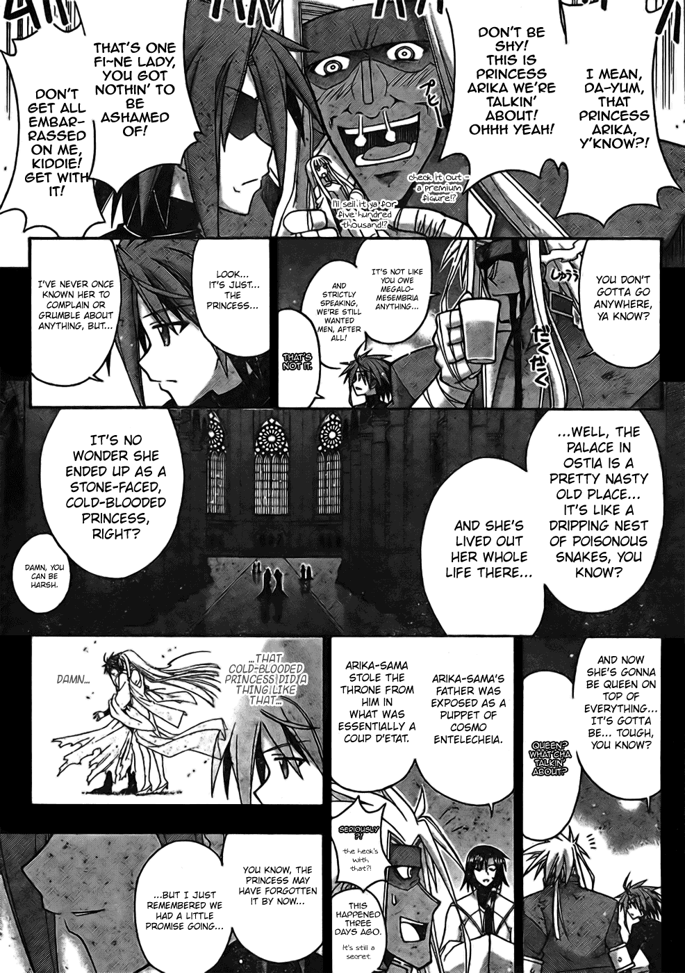 Mahou Sensei Negima! Chapter 267 page 13 - Chapter 267: Tale of a Father and a Mother's Fate