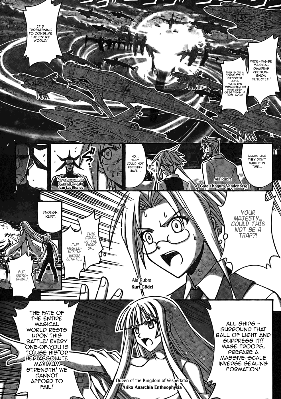 Mahou Sensei Negima! Chapter 267 page 6 - Chapter 267: Tale of a Father and a Mother's Fate